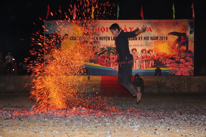 Fire jumping ritual